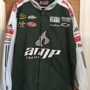 Chase Authentics Green and White Performance Jacket